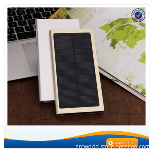 AWC706 8000mAh 9mm Slim Portable Mobile Power Bank for iphone Samung Mobile Solar Charger with LED Light Guangdong Power Bank